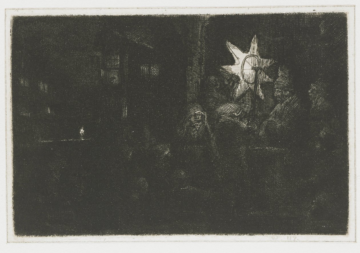 Star of the Kings The Star of the Kings: et nattstykke av Rembrandt van Rijn