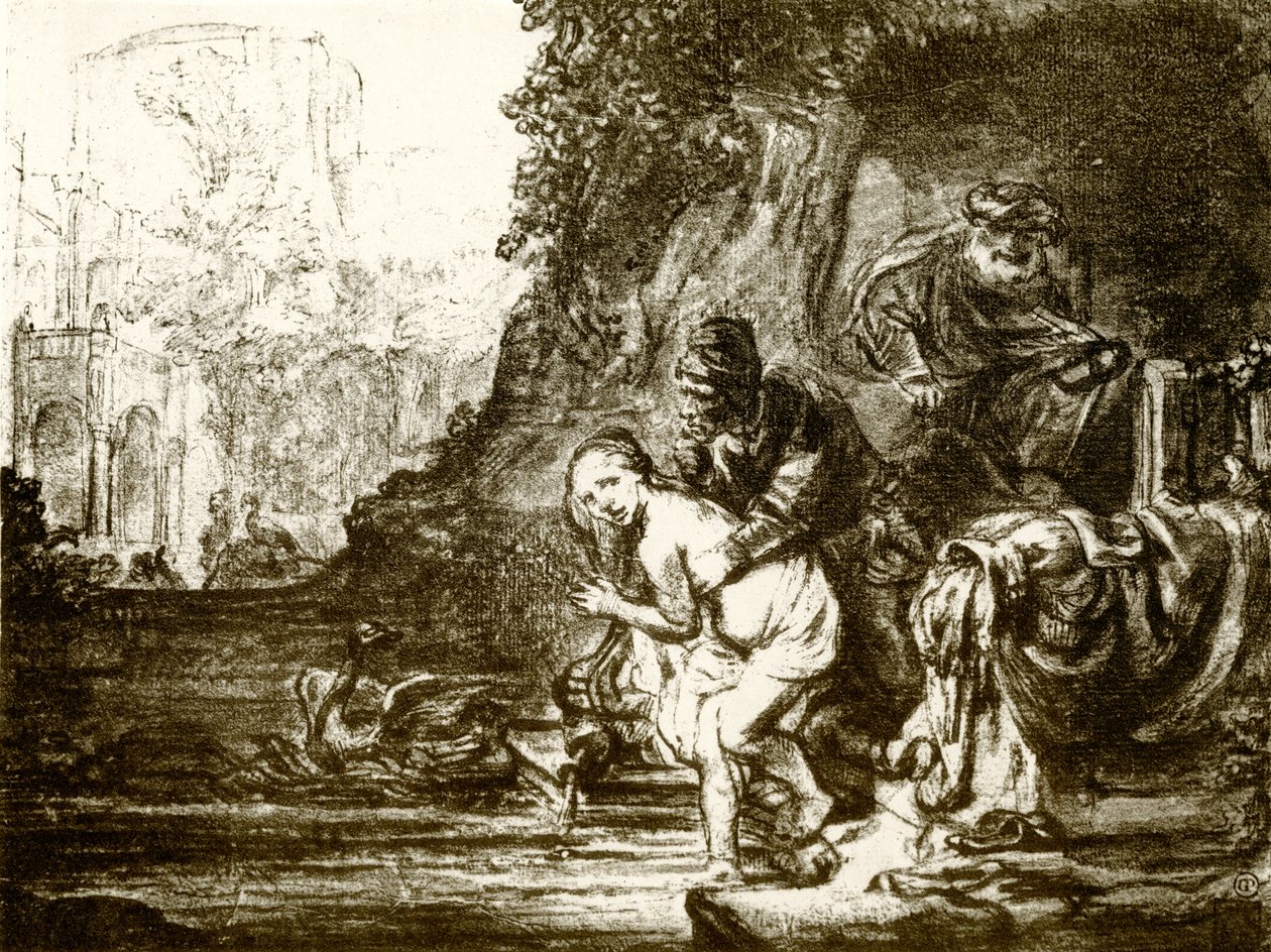 Susanna og de eldste av Rembrandt van Rijn