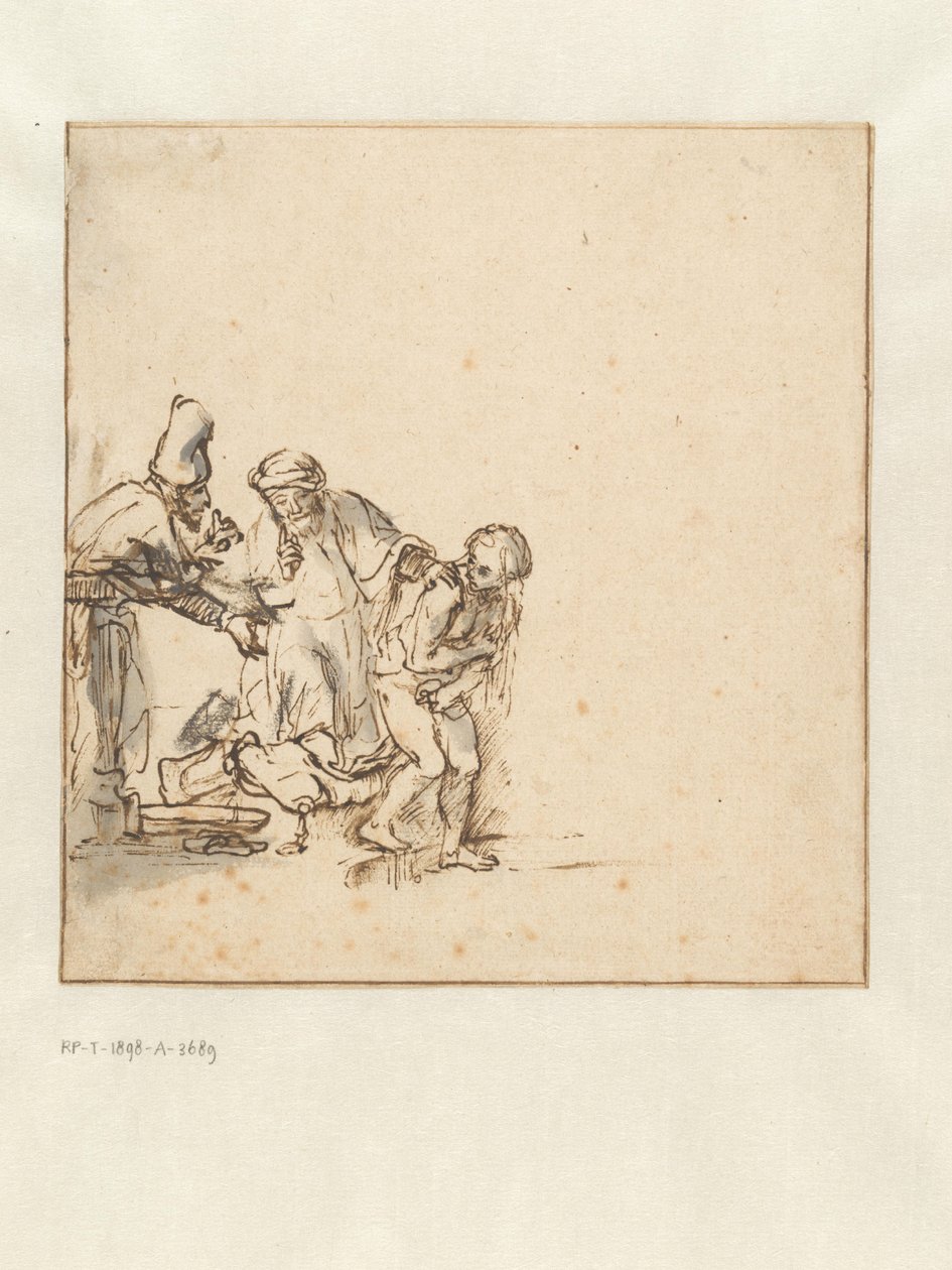 Susanna og de eldste av Rembrandt van Rijn