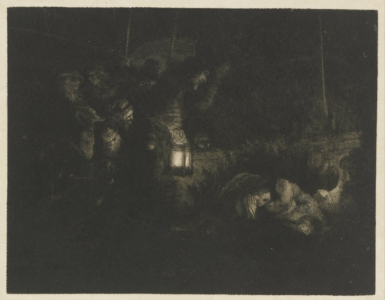 Hyrdenes tilbedelse Hyrdenes tilbedelse: et nattstykke av Rembrandt van Rijn