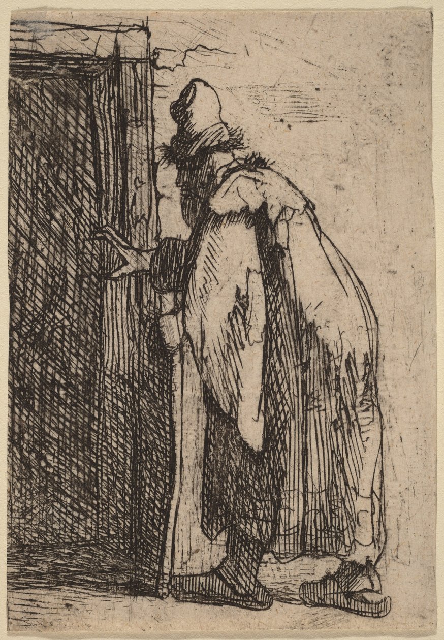 Tobits blindhet: en skisse av Rembrandt van Rijn