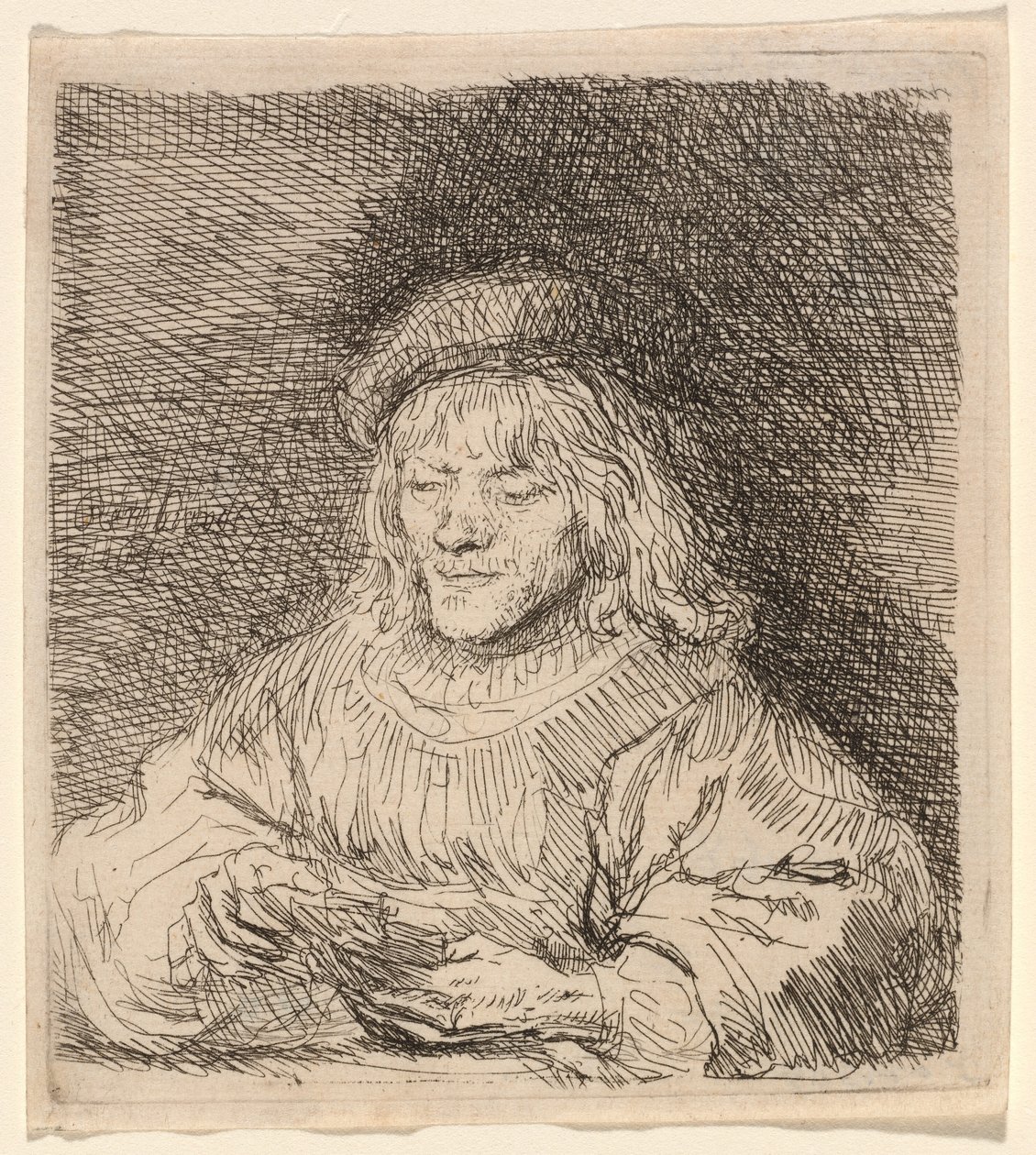 Kortspilleren av Rembrandt van Rijn