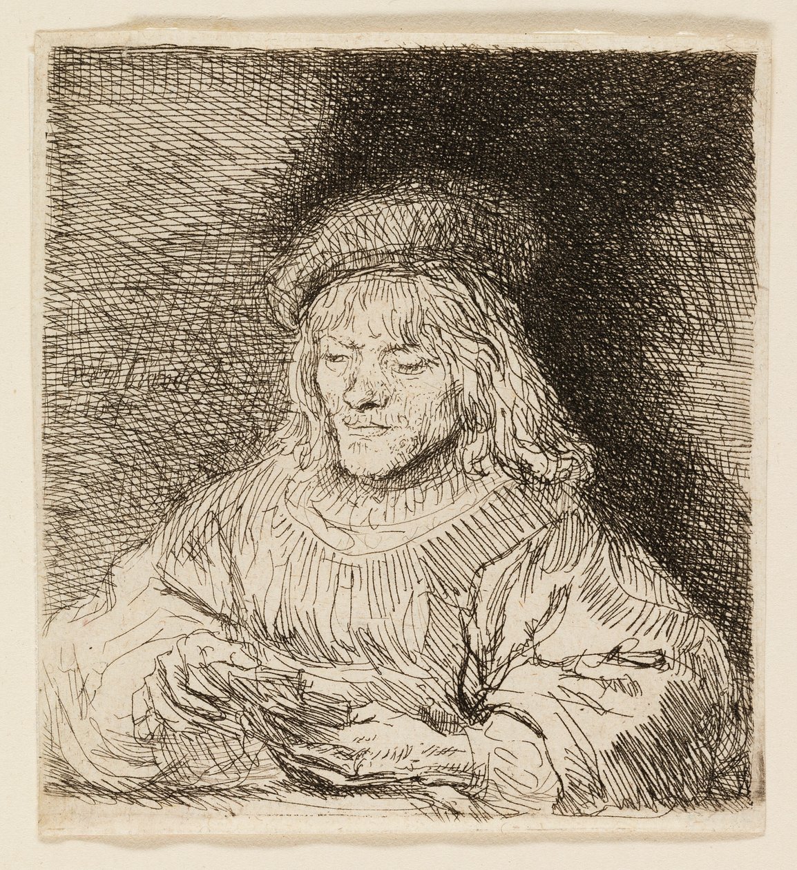 Kortspilleren av Rembrandt van Rijn