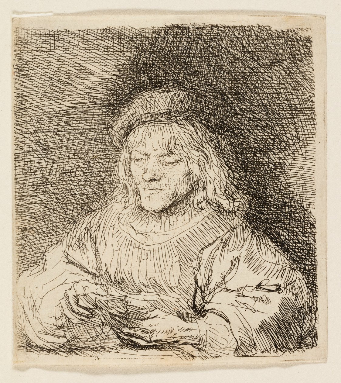 Kortspilleren av Rembrandt van Rijn