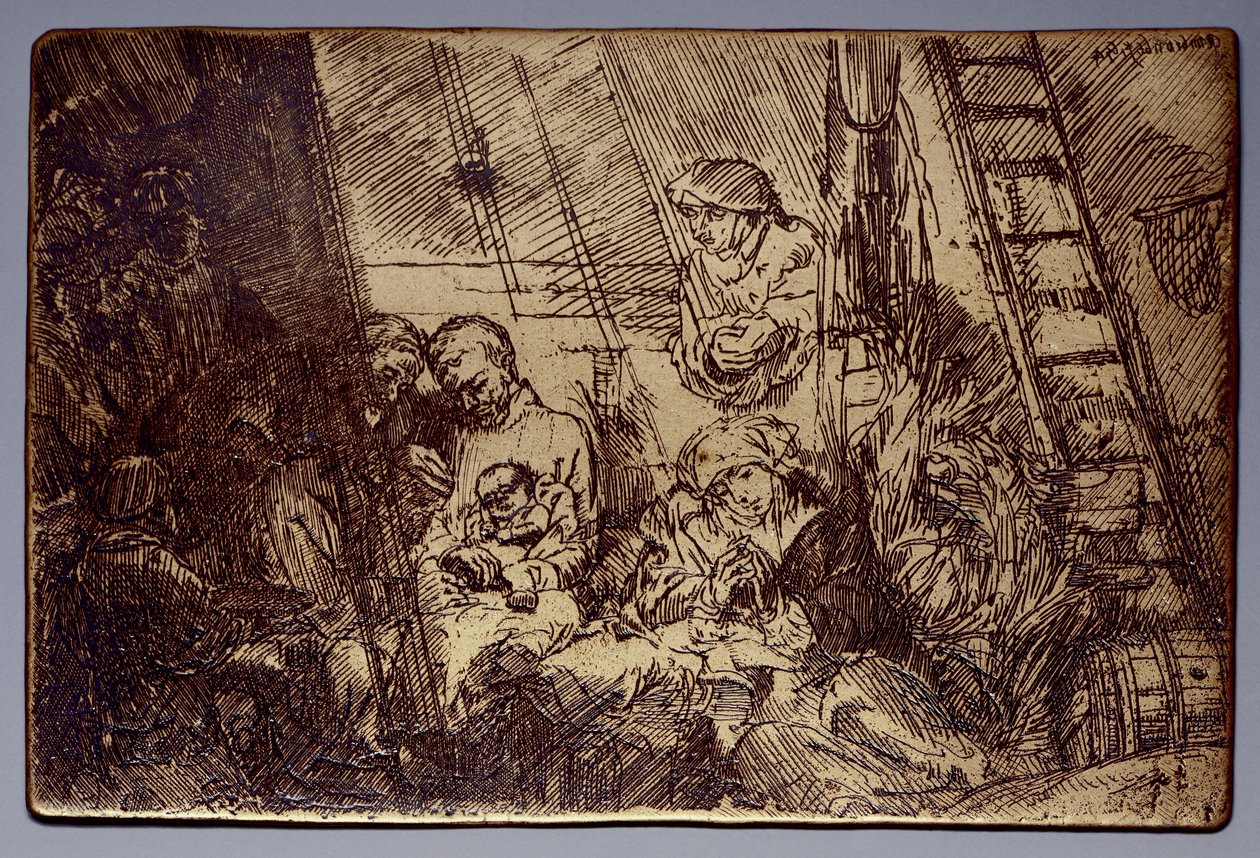 Omskjæringen i stallen Omskjæringen i stallen av Rembrandt van Rijn