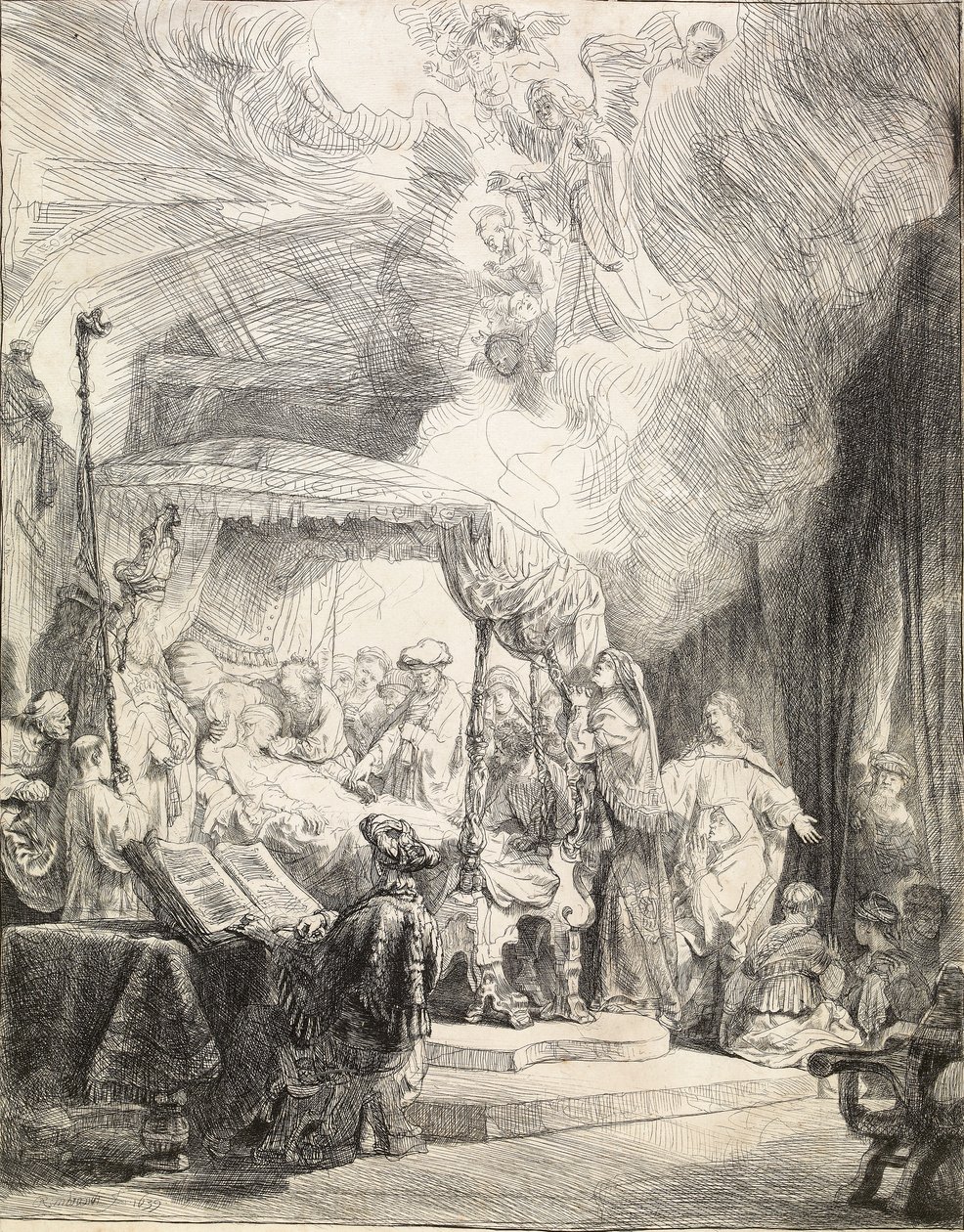 Jomfruens død, 1639 av Rembrandt van Rijn