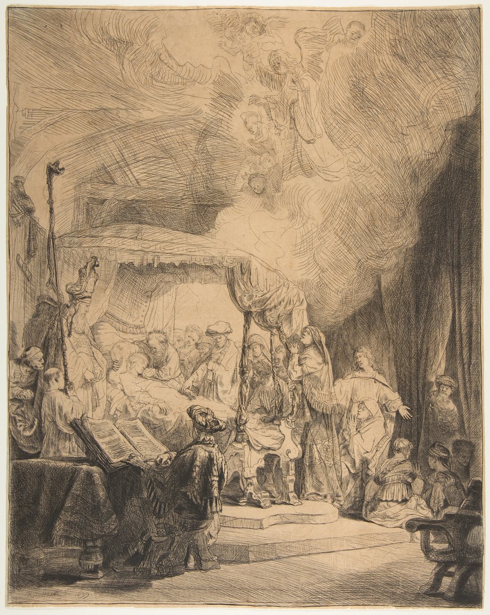 Jomfruens død, 1639. av Rembrandt van Rijn
