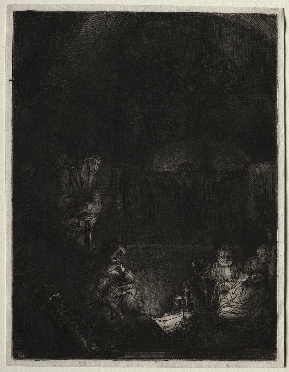Gravleggingen av Rembrandt van Rijn
