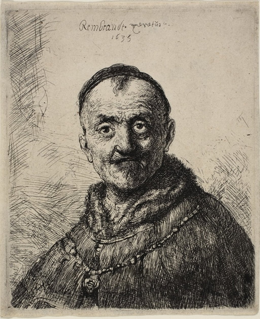 Det første orientalske hodet av Rembrandt van Rijn