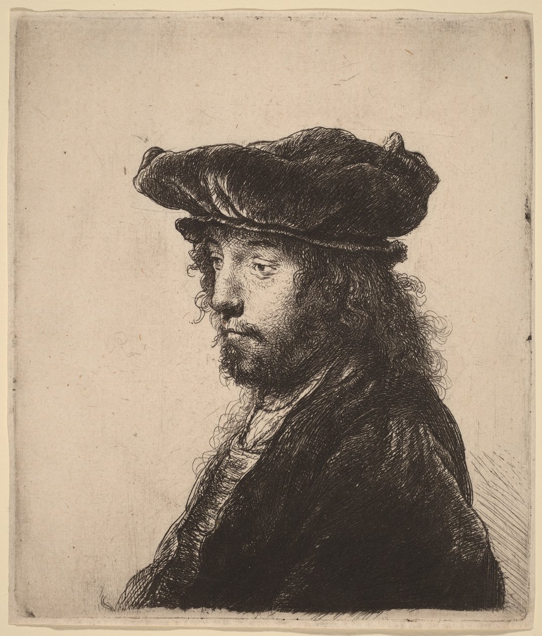 Den fjerde orientalske lederen av Rembrandt van Rijn