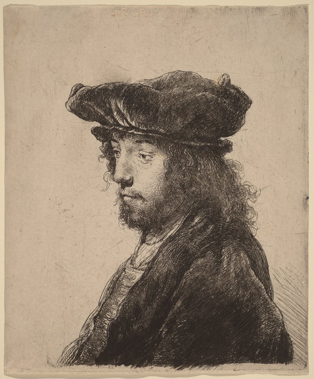 Den fjerde orientalske lederen av Rembrandt van Rijn