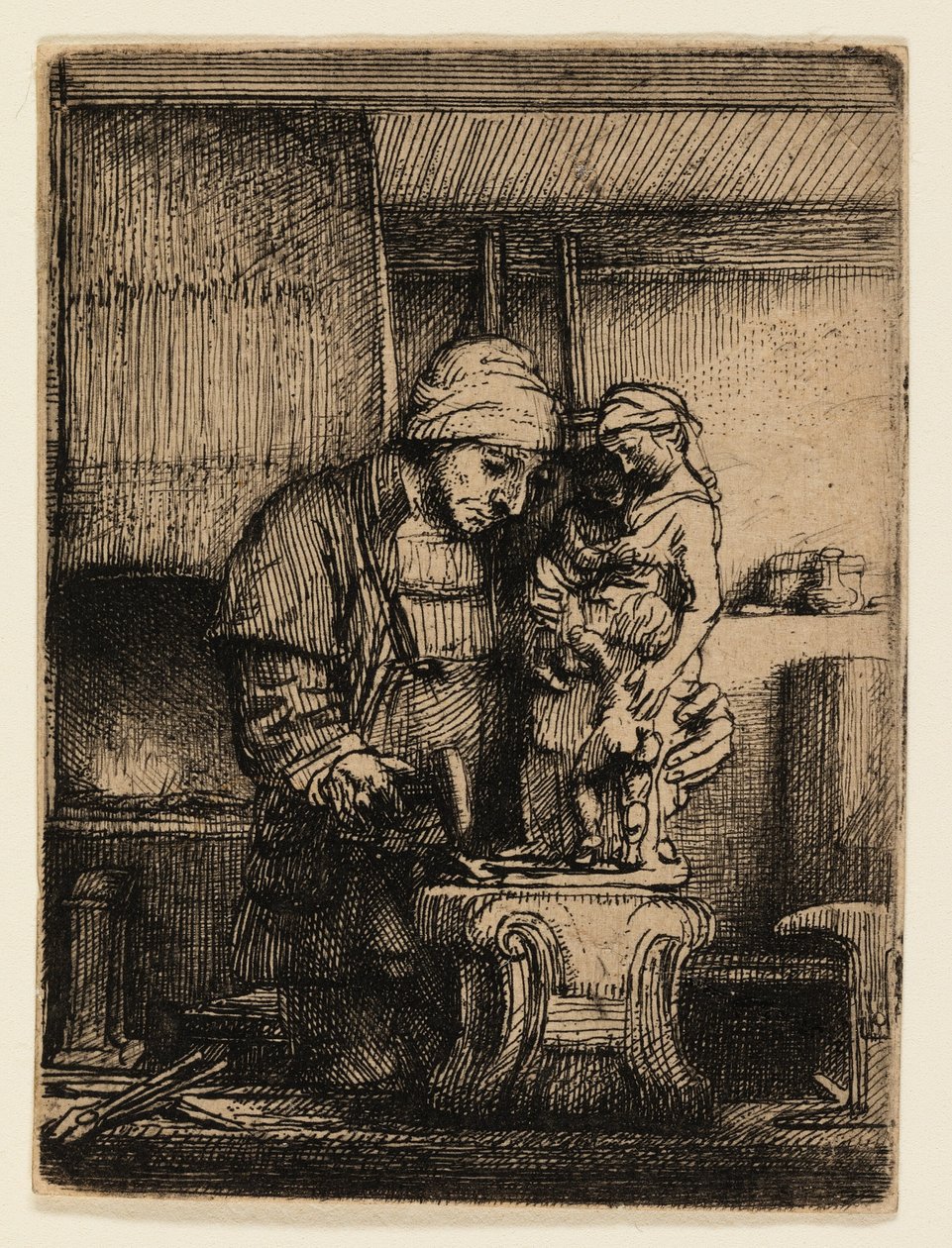 Gullsmeden av Rembrandt van Rijn