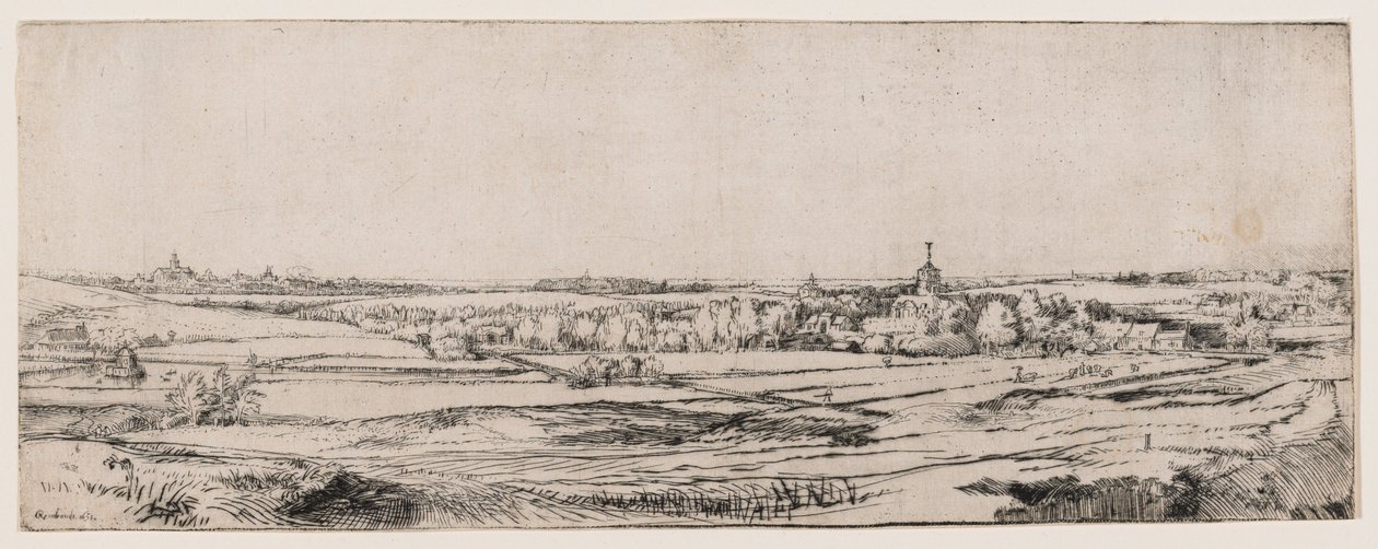 Gullveierens eng av Rembrandt van Rijn