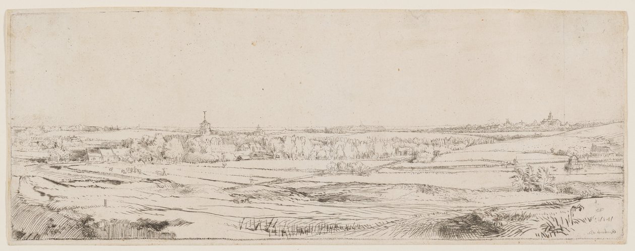 Gullveierens eng av Rembrandt van Rijn