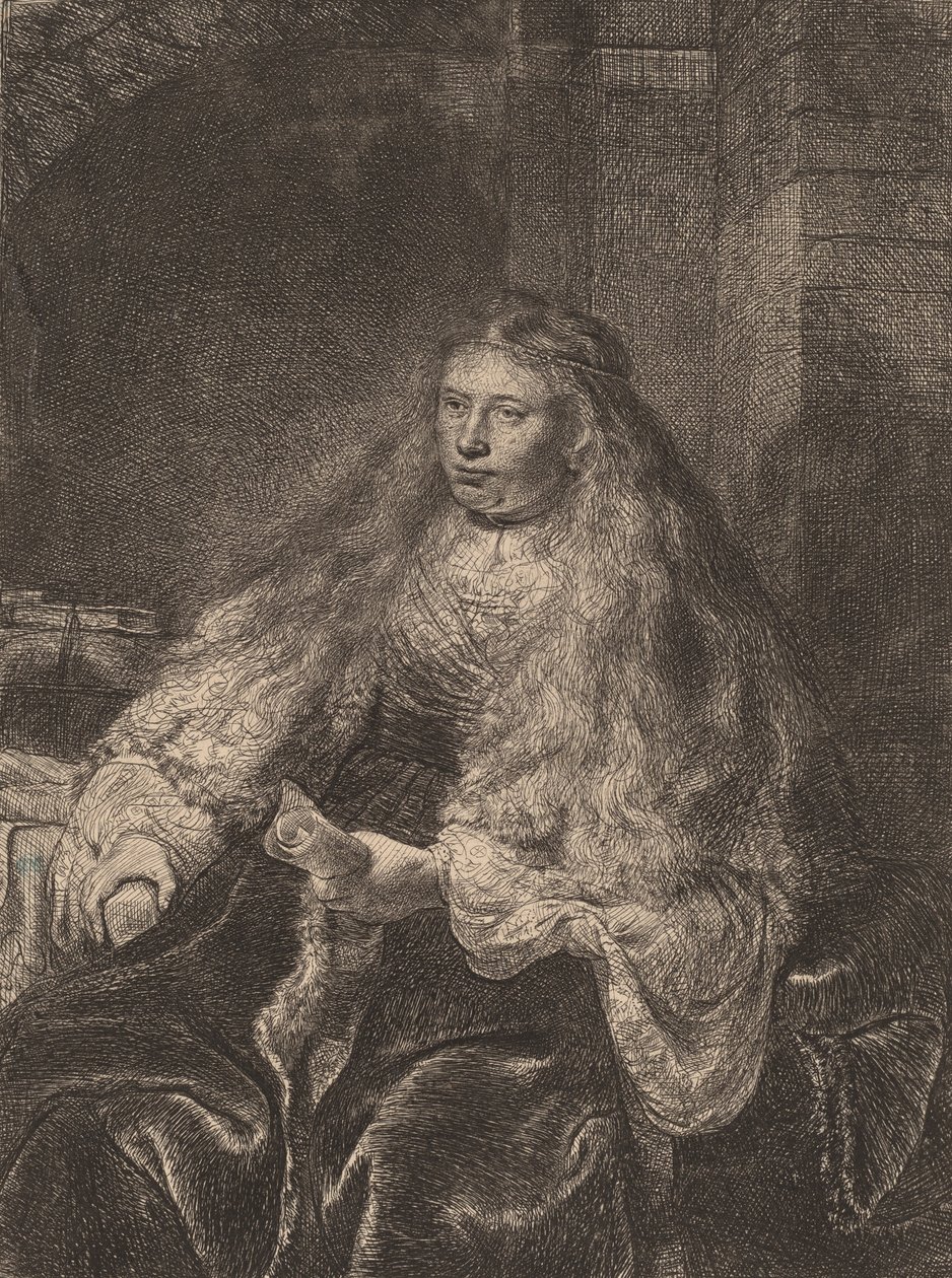 Den store jødiske bruden, 1635. av Rembrandt van Rijn