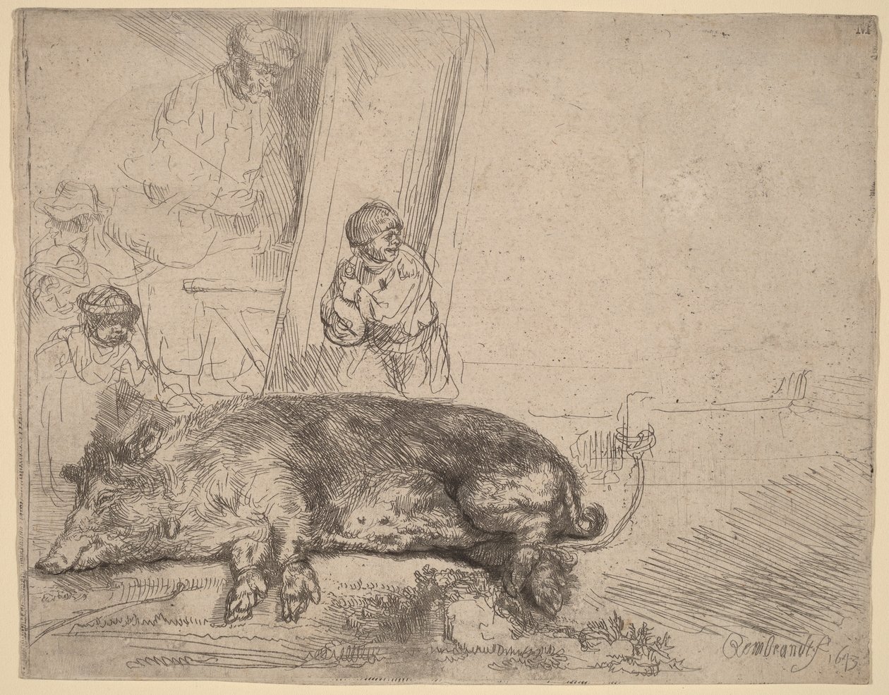 The Hog av Rembrandt van Rijn