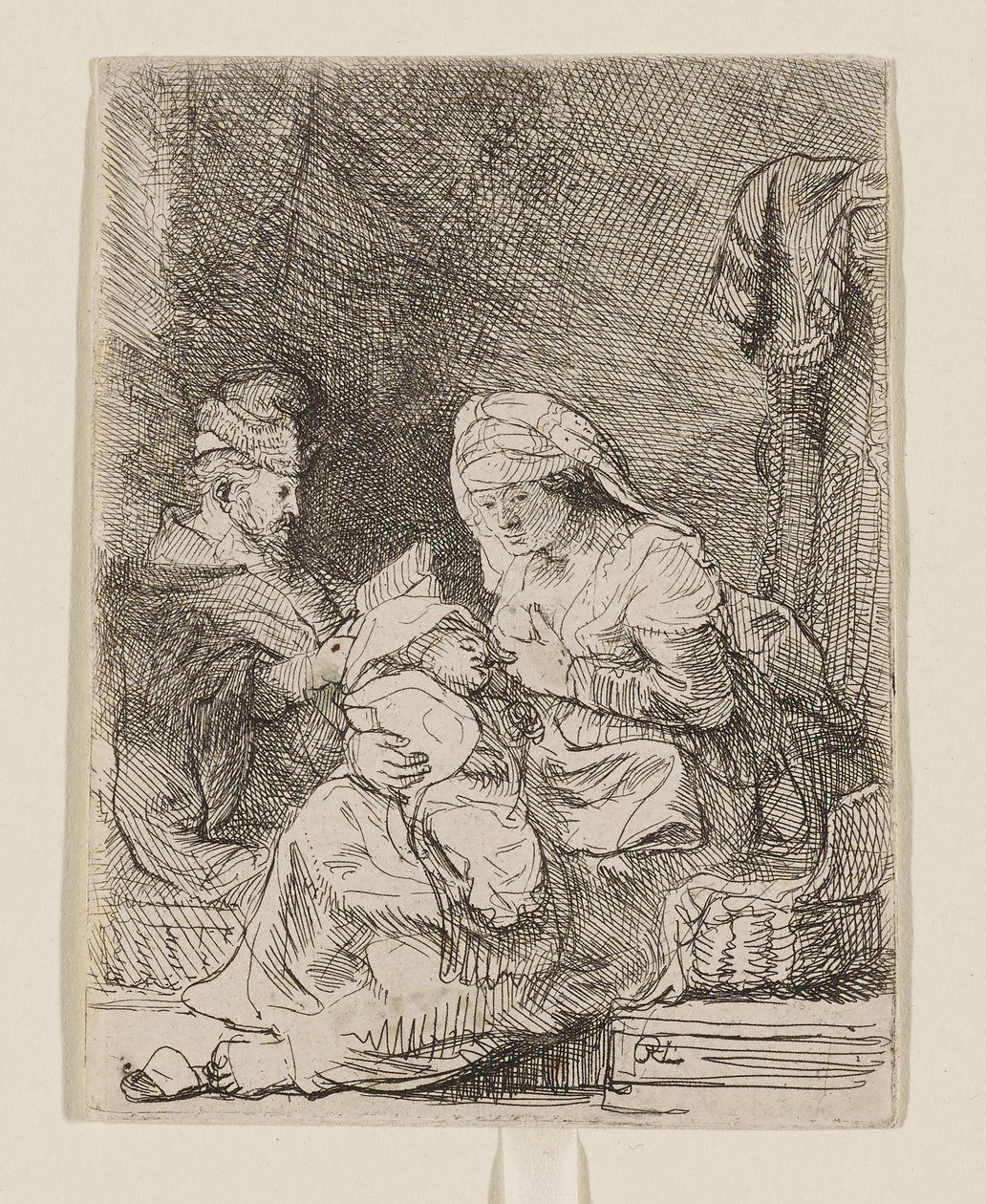 Den hellige familie av Rembrandt van Rijn
