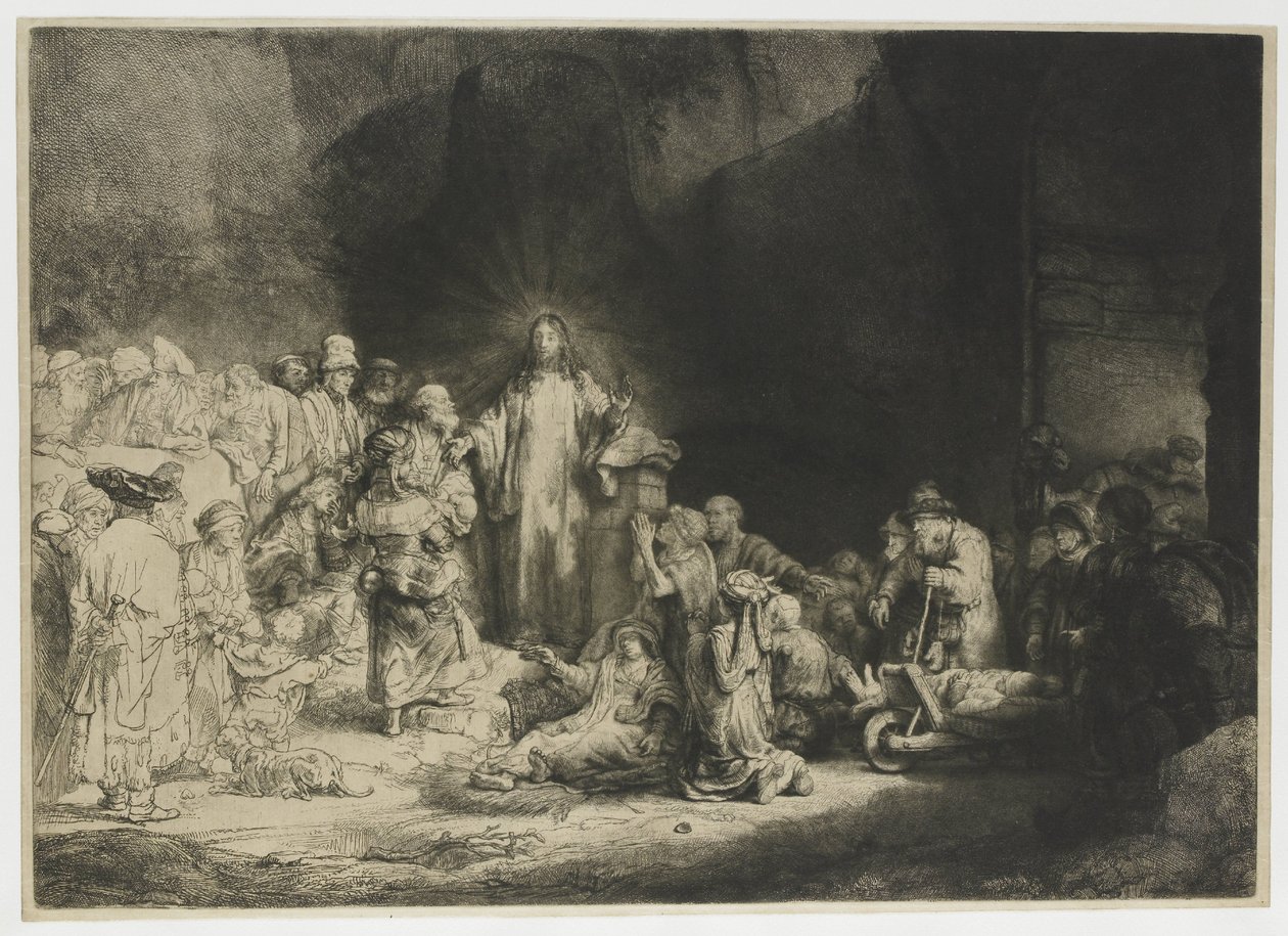 «De hundre gulden-trykket» av Rembrandt van Rijn