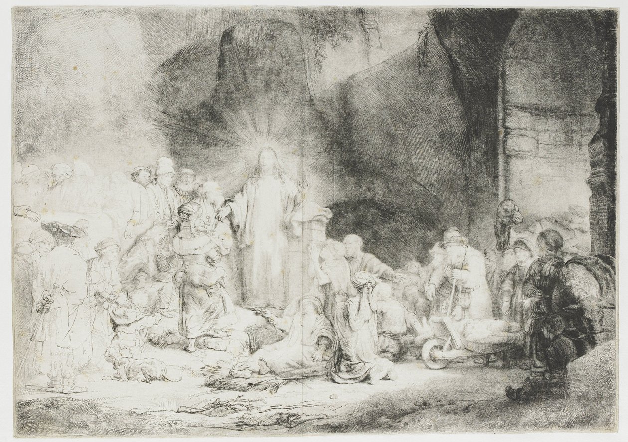 «De hundre gulden-trykket» av Rembrandt van Rijn