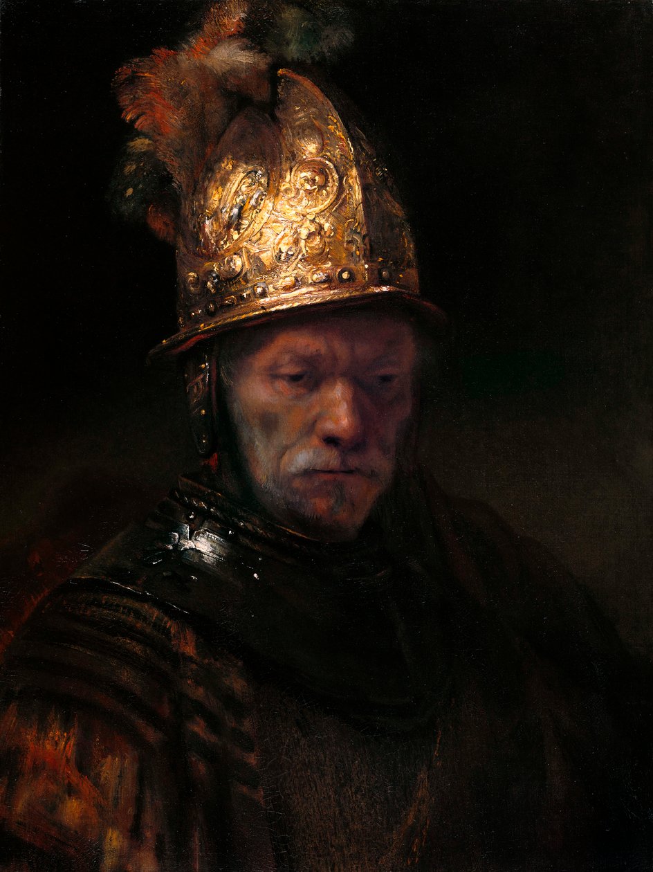 Mannen med den gylne hjelmen, ca. 1650 av Rembrandt van Rijn