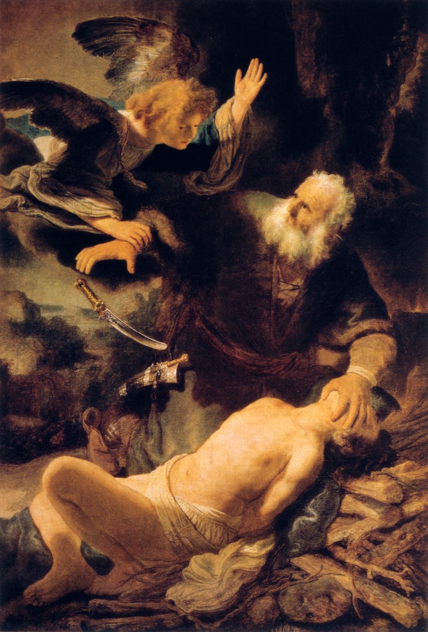 The Sacrifice of Isaac, 1635 av Rembrandt van Rijn