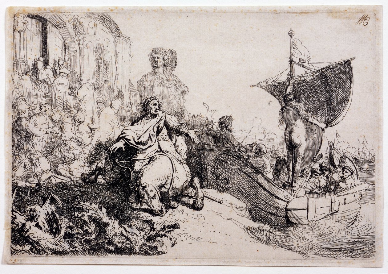 Lykkeskipet av Rembrandt van Rijn