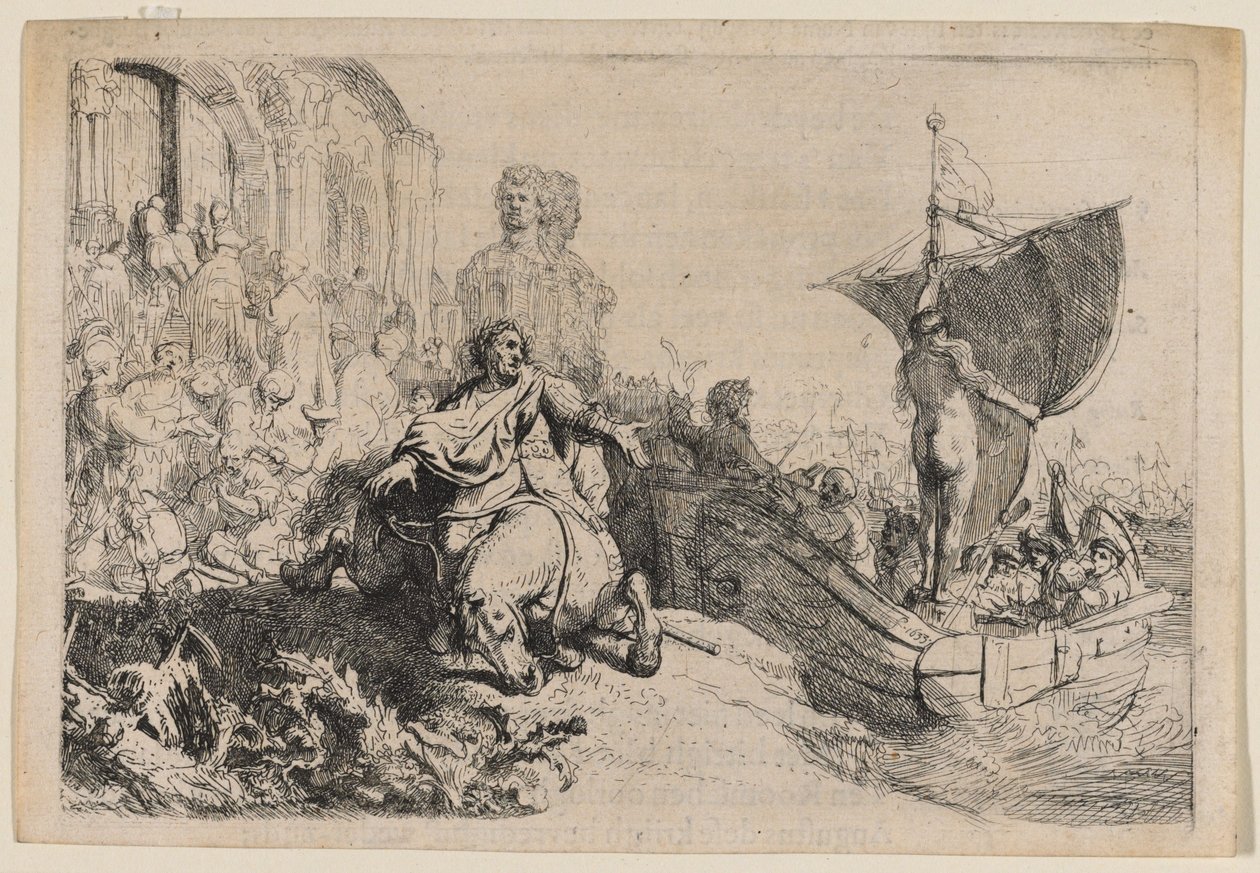 Lykkens skip av Rembrandt van Rijn