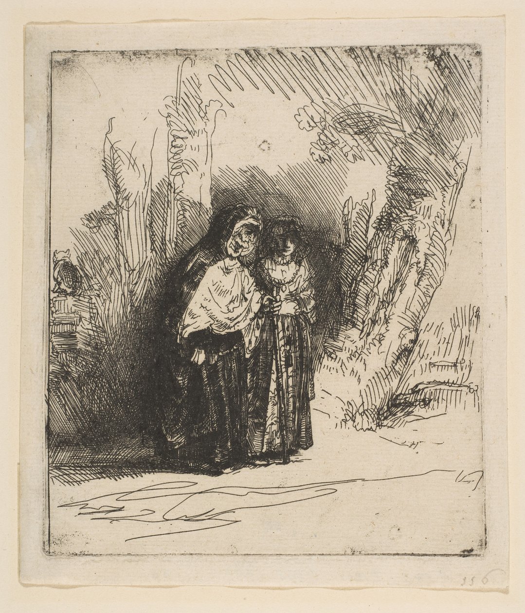 Den spanske sigøyneren Preciosa, ca. 1642. av Rembrandt van Rijn