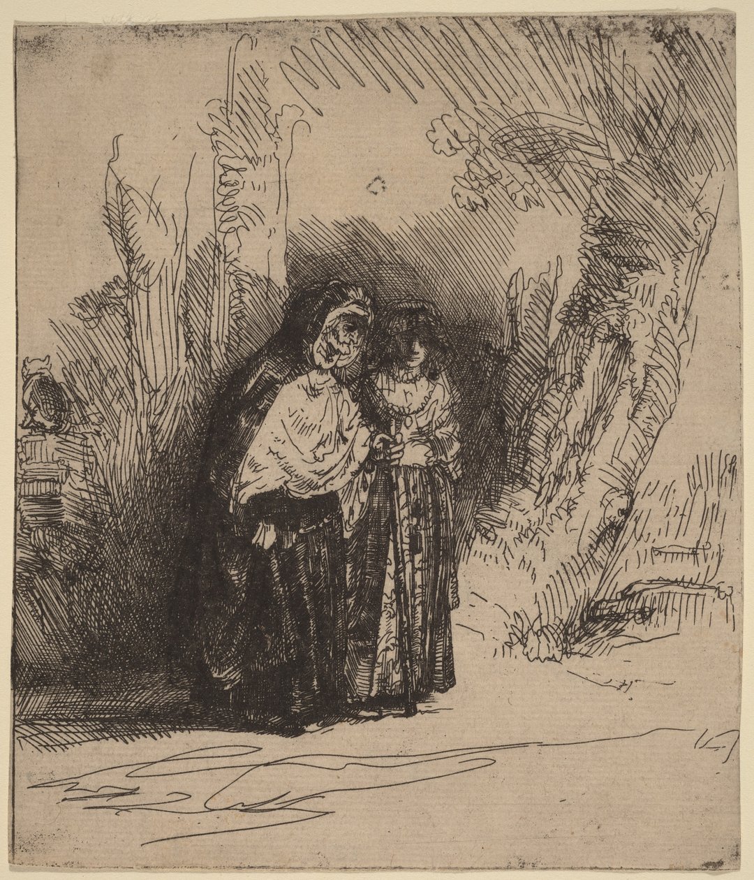 Den spanske sigøyneren «Preciosa» av Rembrandt van Rijn