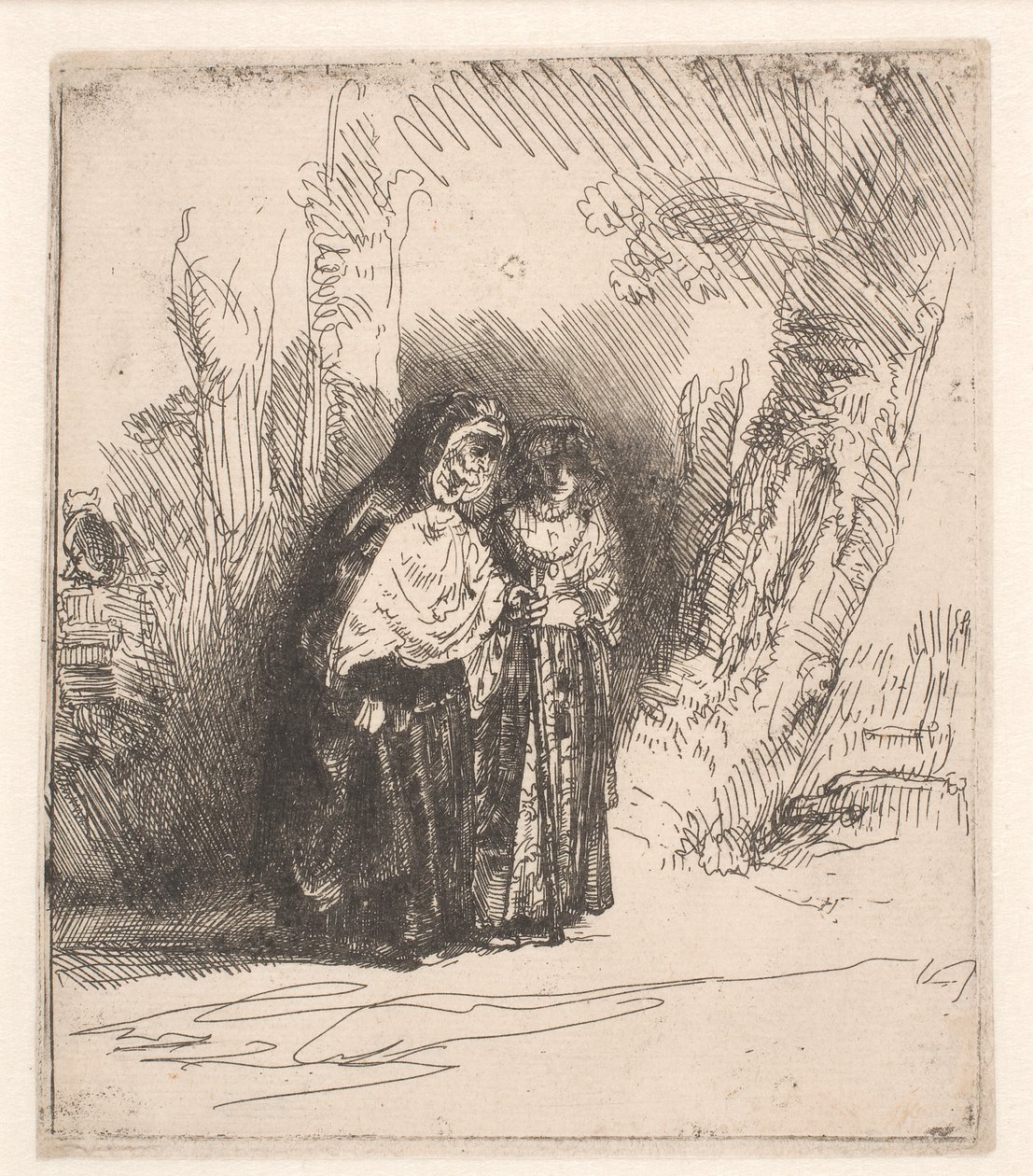 Den spanske sigøyneren (Preciosa) av Rembrandt van Rijn