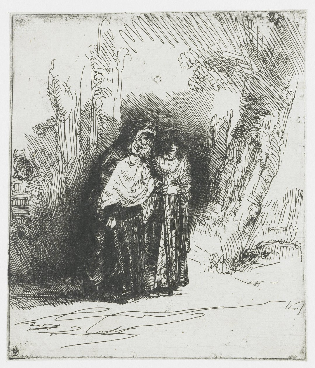 Den spanske sigøyneren «Preciosa» av Rembrandt van Rijn