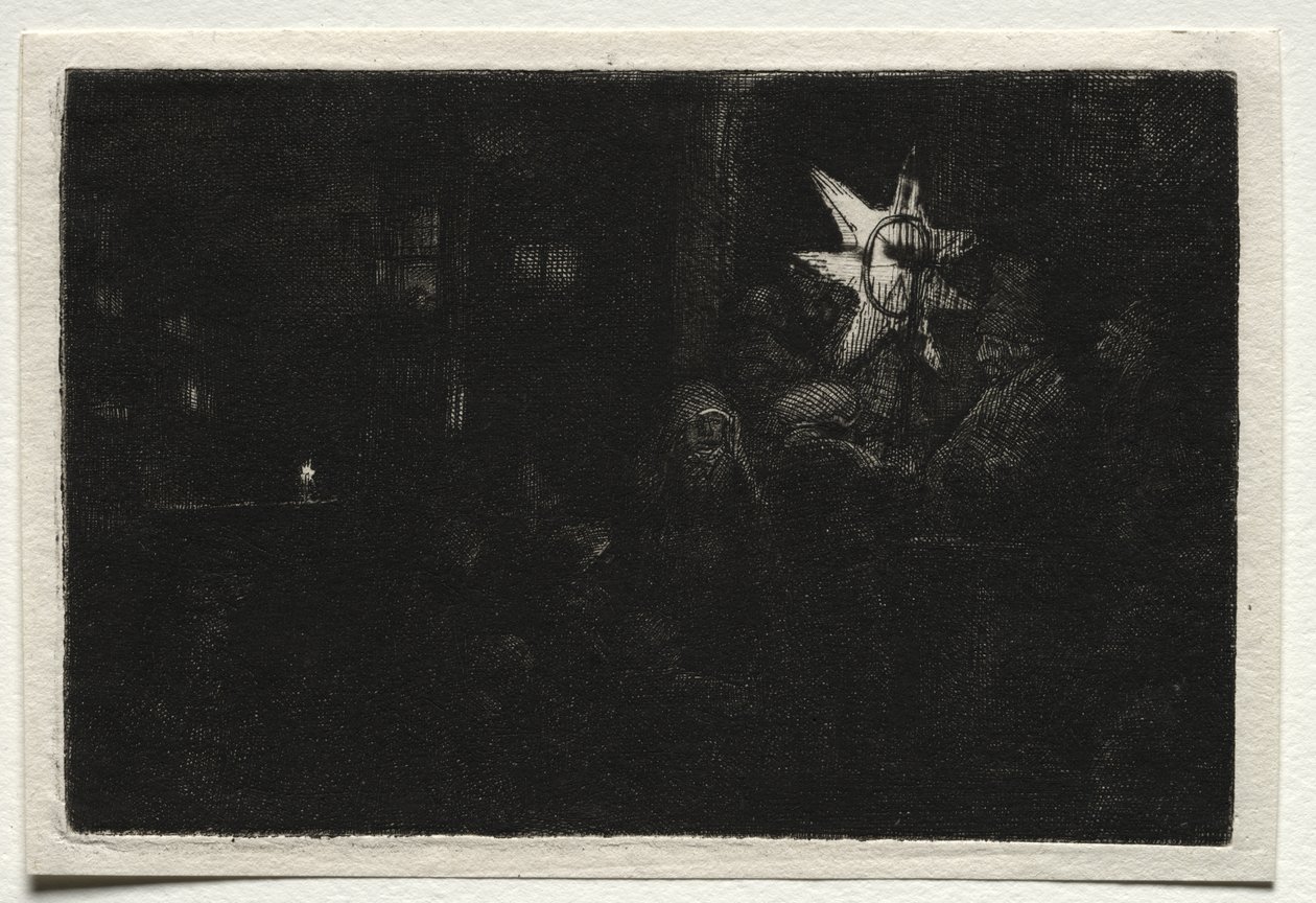 Kongenes stjerne: Et nattstykke av Rembrandt van Rijn