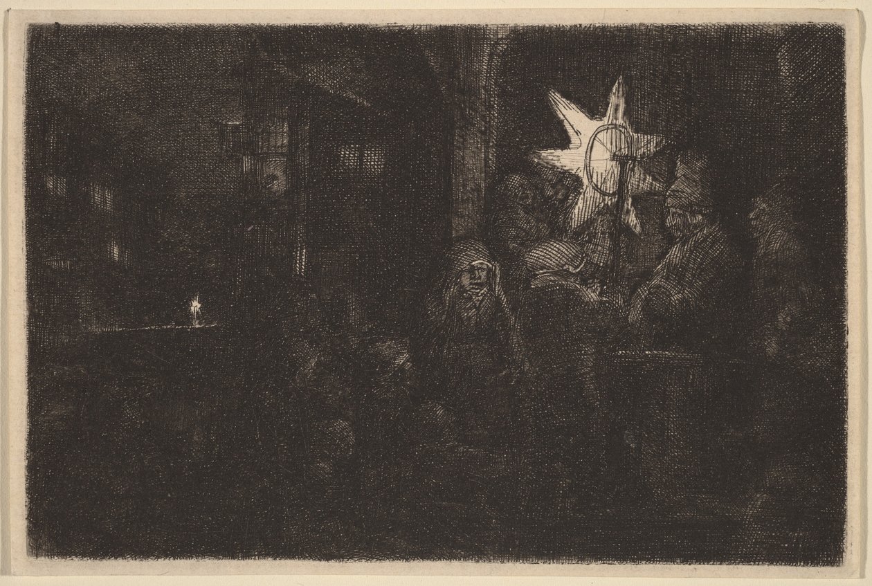 Kongenes stjerne: Et nattstykke av Rembrandt van Rijn