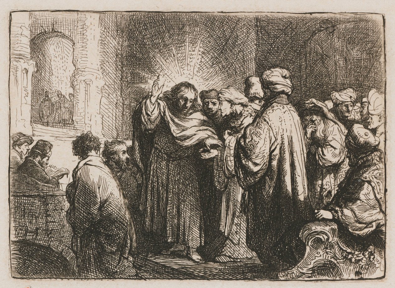 Hyllestpengene Hyllestpengene av Rembrandt van Rijn