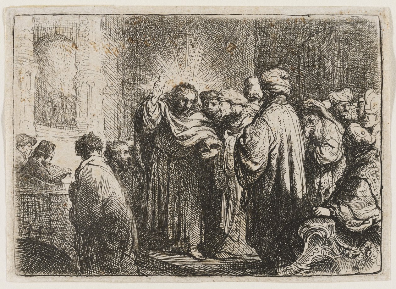 Tributpengene av Rembrandt van Rijn