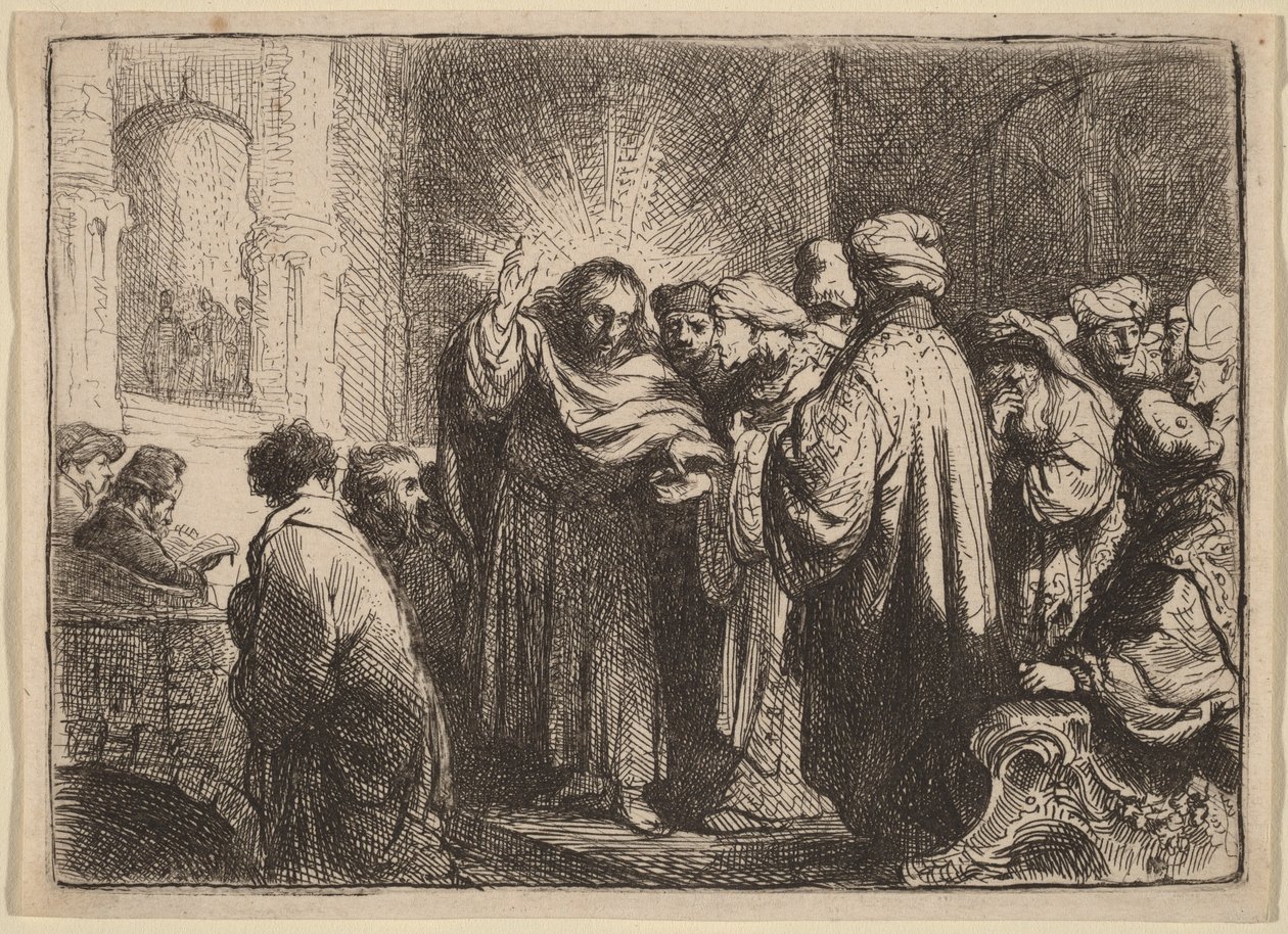 Tributpengene av Rembrandt van Rijn