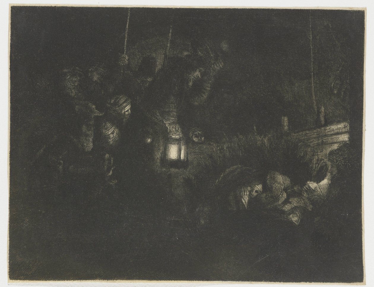 Hyrdenes tilbedelse: et nattstykke av Rembrandt van Rijn