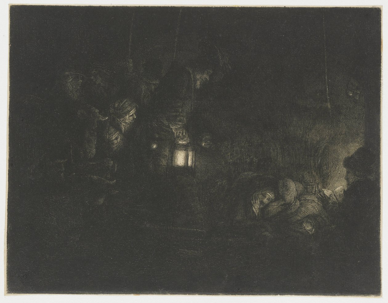Hyrdenes tilbedelse: et nattstykke av Rembrandt van Rijn