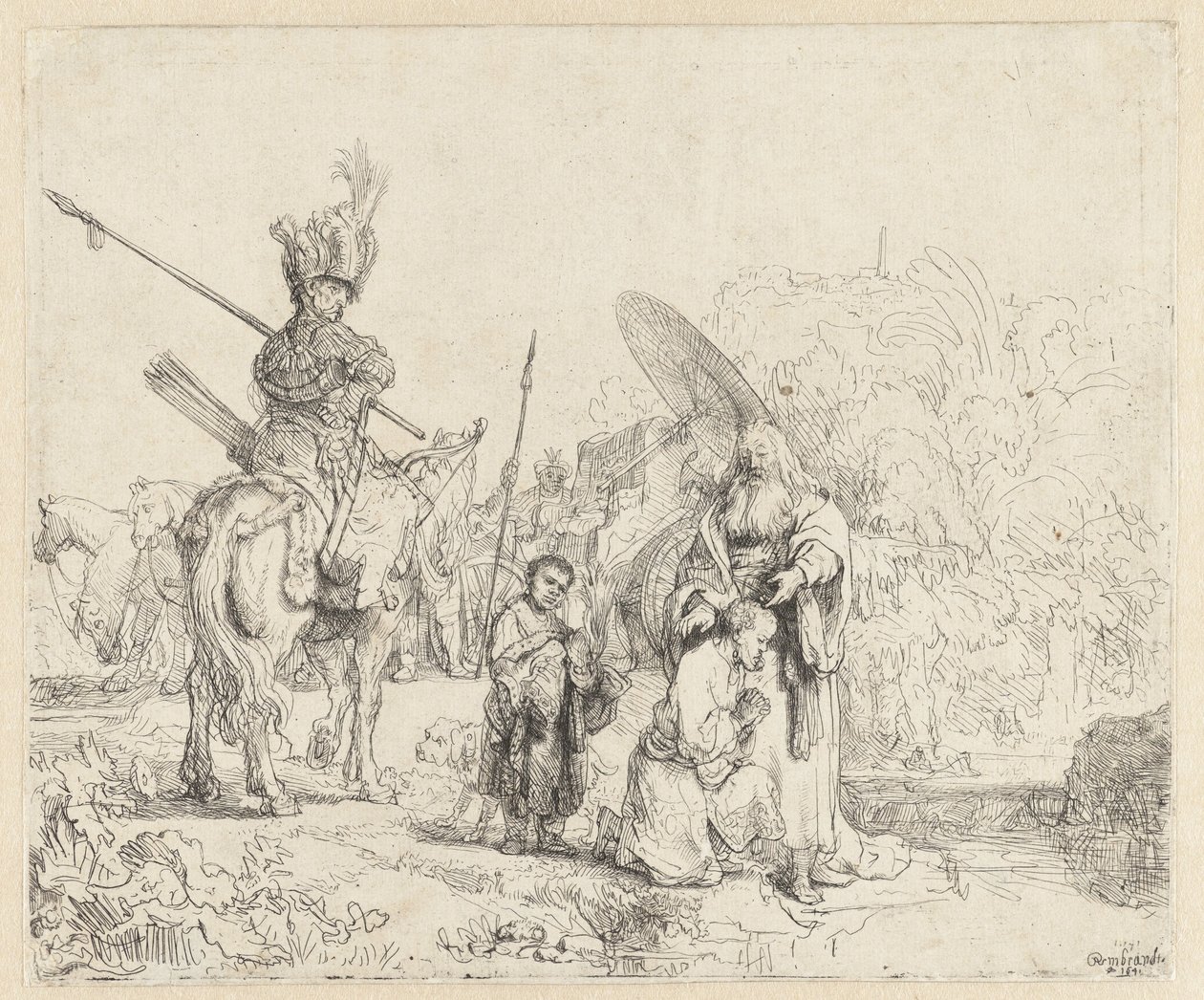 Eunukkens dåp av Rembrandt van Rijn