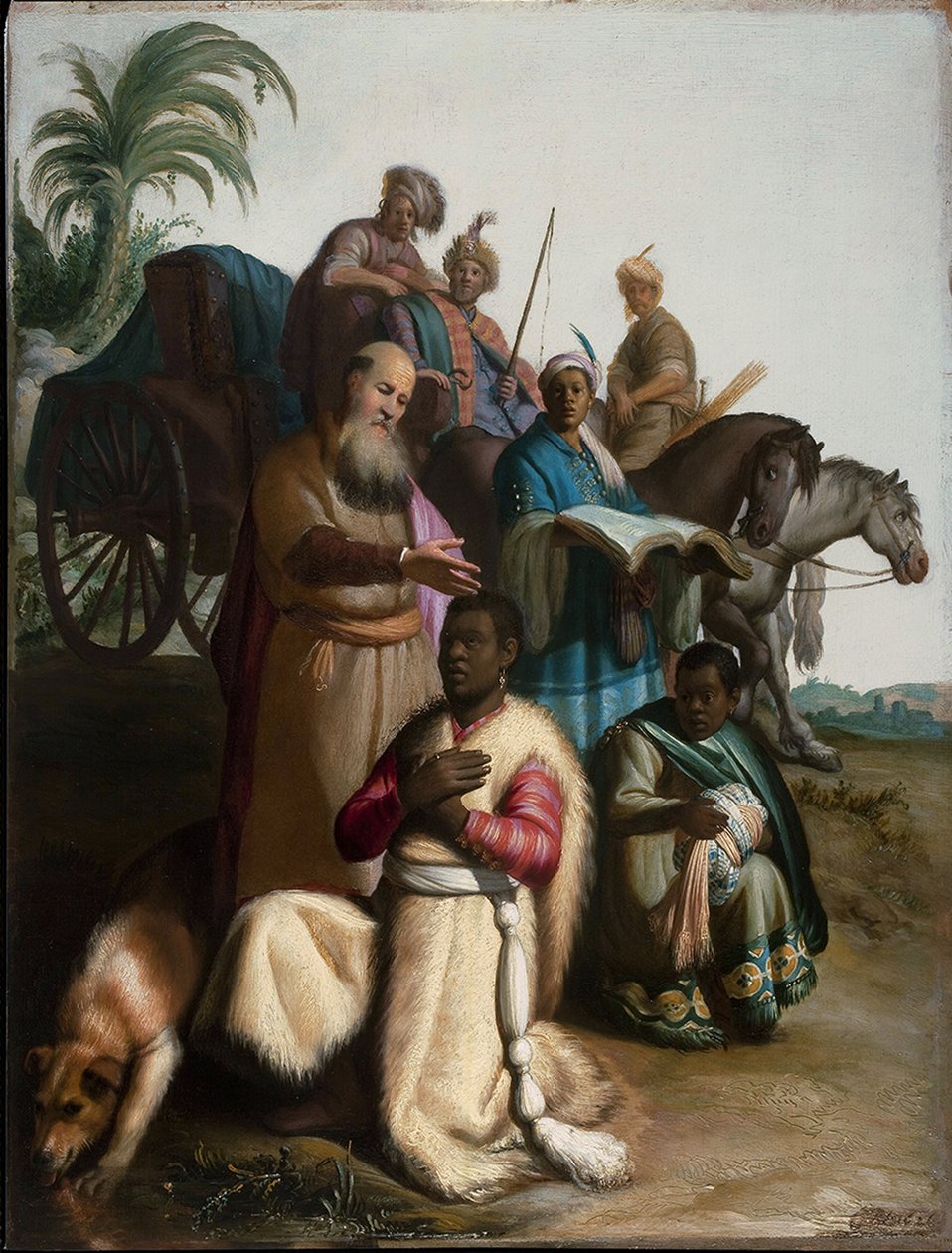 Eunukkens dåp av Rembrandt van Rijn