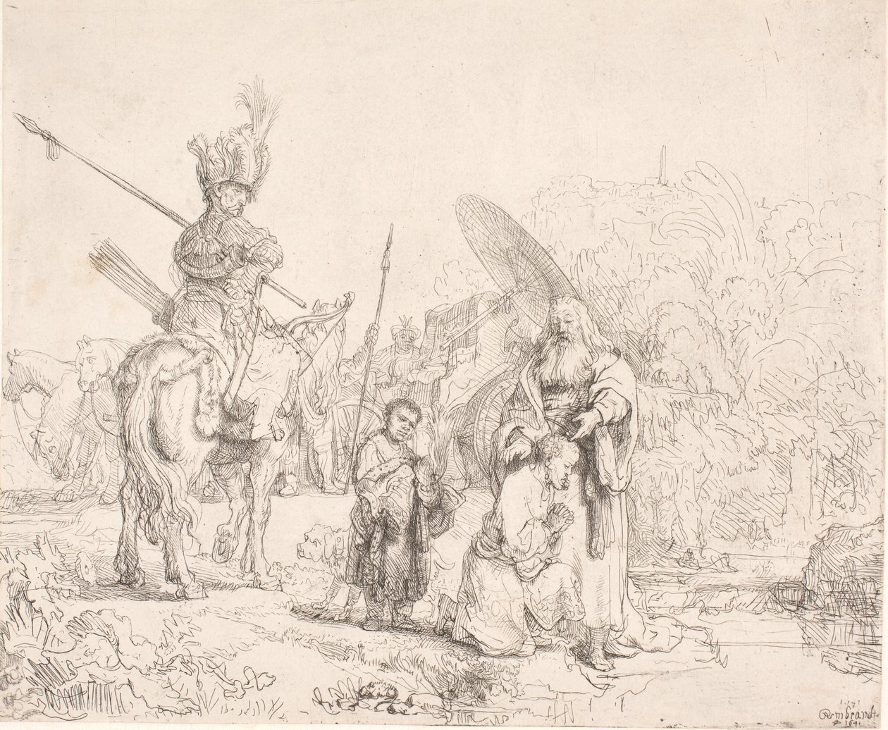 Eunukkens dåp av Rembrandt van Rijn
