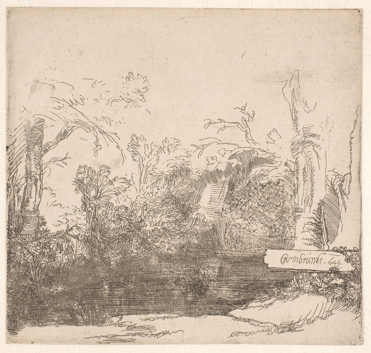 Båthuset av Rembrandt van Rijn