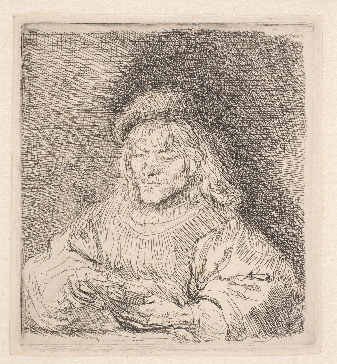 Kortspilleren av Rembrandt van Rijn