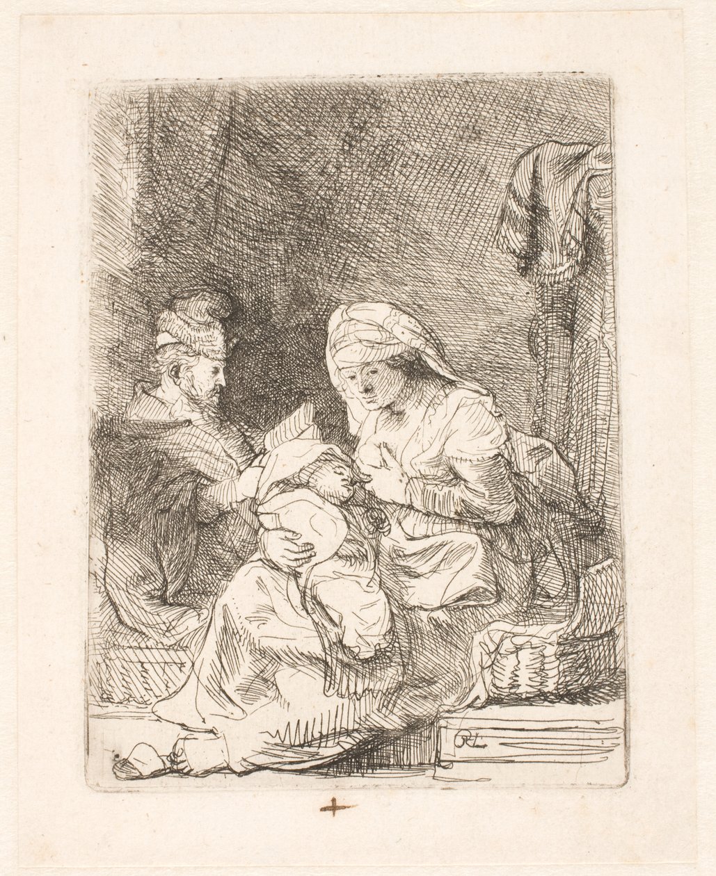 Den hellige familien av Rembrandt van Rijn