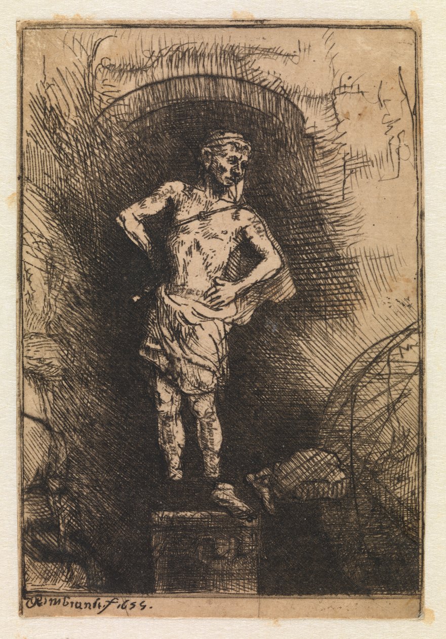 Synet som Nebukadnesar så av Rembrandt van Rijn