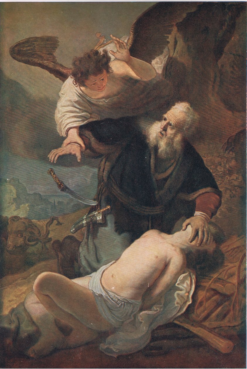 Isaacs offer, Bibbys årlige, 1916-1917 av Rembrandt van Rijn