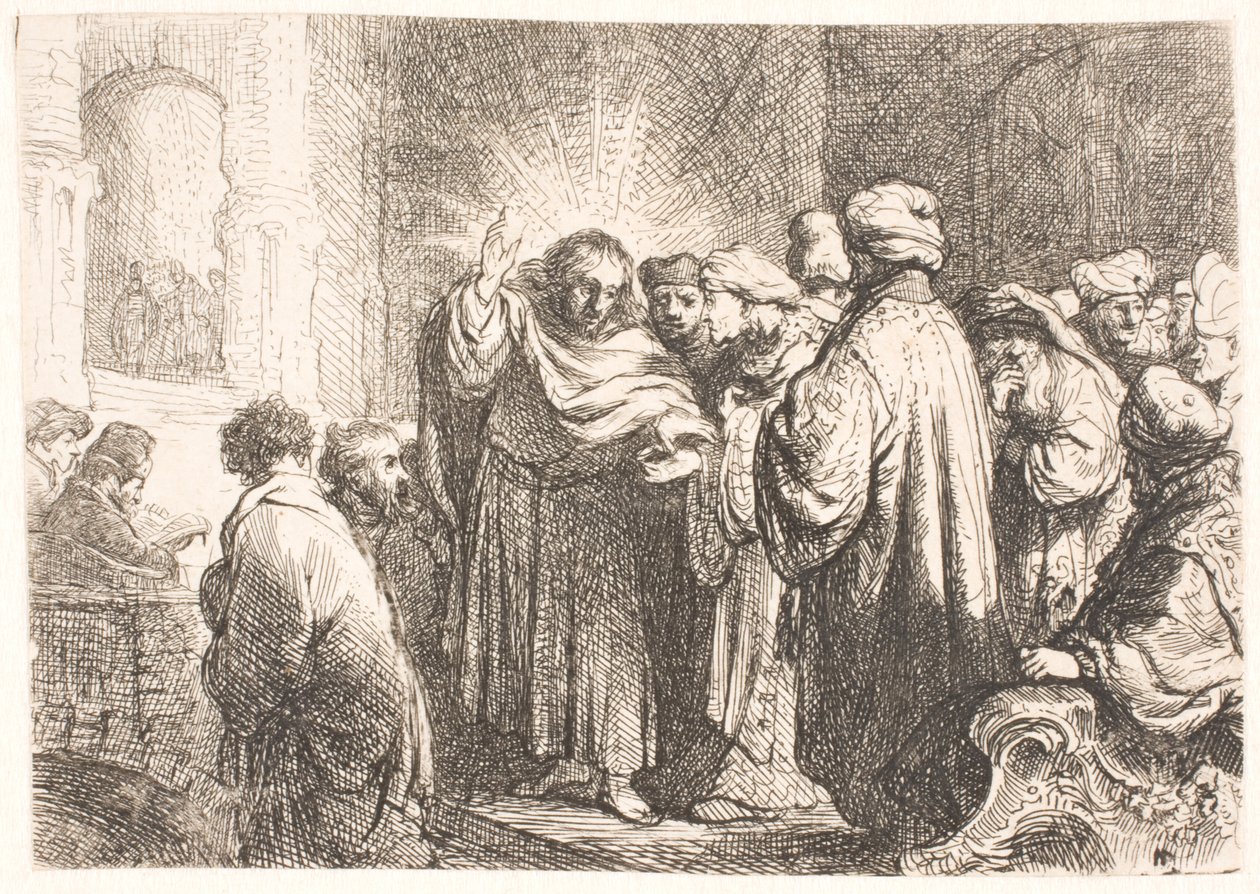 Hyllesten-pengene av Rembrandt van Rijn