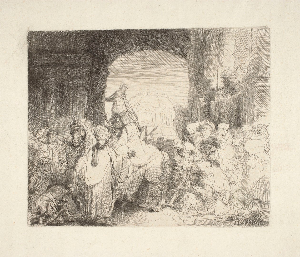 Mardokais triumf av Rembrandt van Rijn