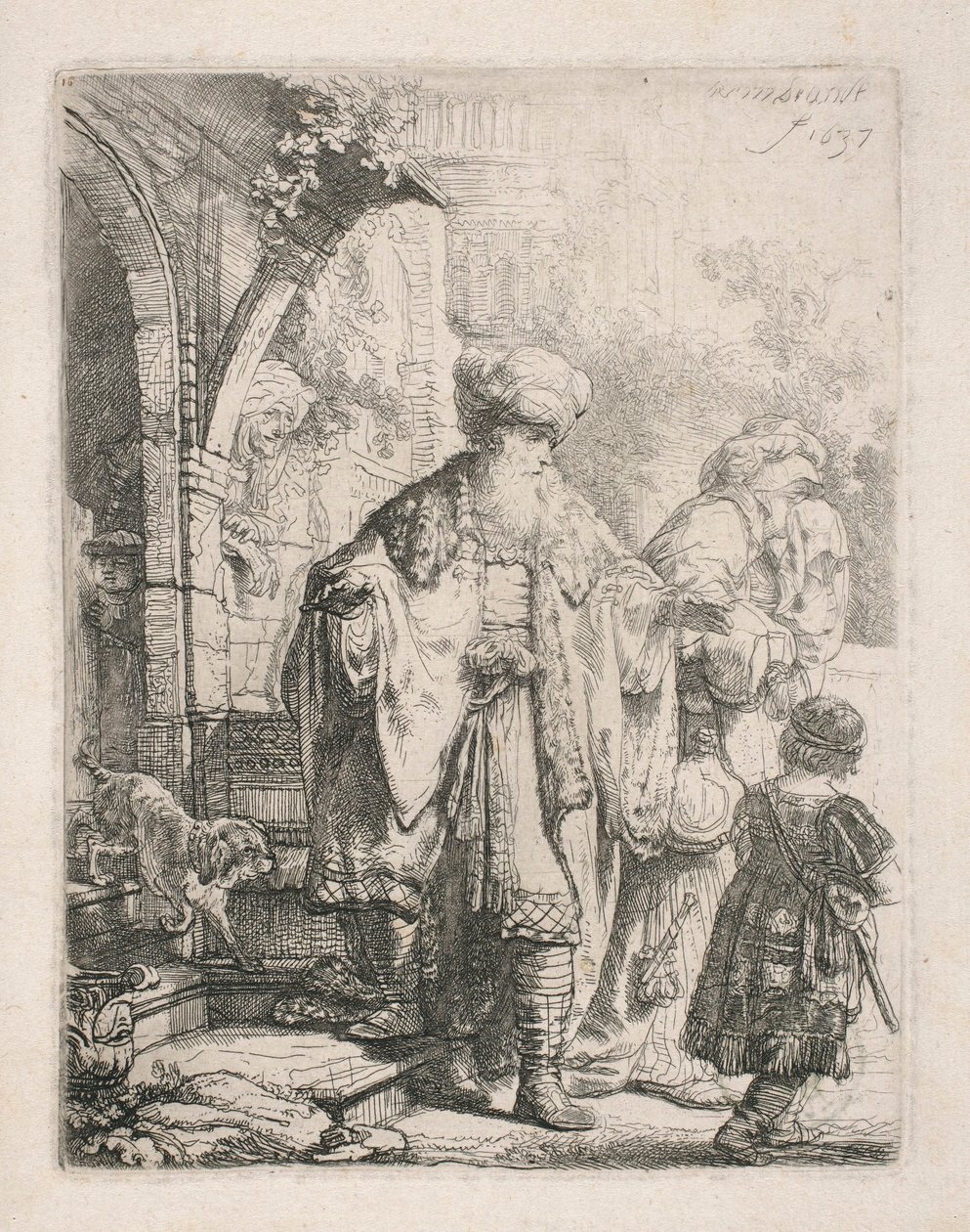 Hagars forvisning av Rembrandt van Rijn