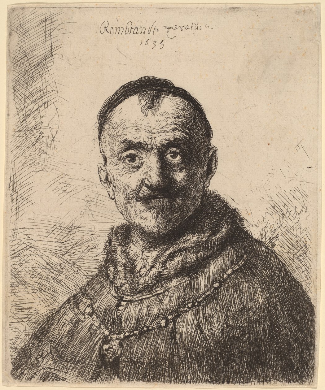 Det første orientalske hodet av Rembrandt van Rijn and Studio of Rembrandt
